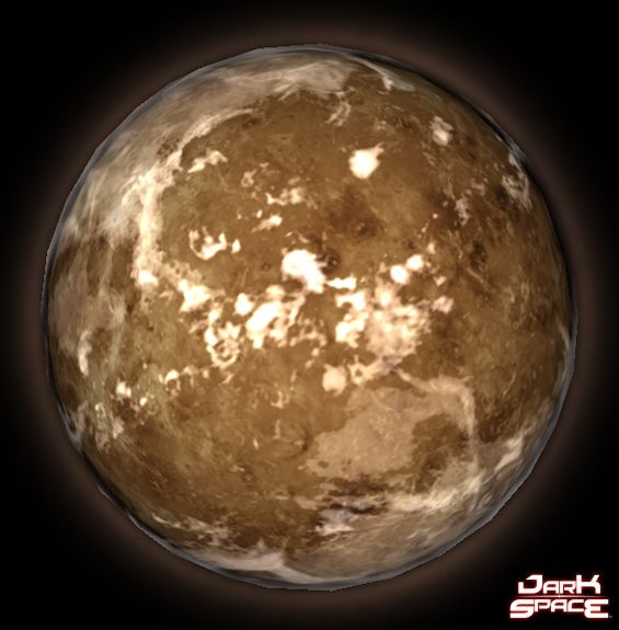 A Arid planet